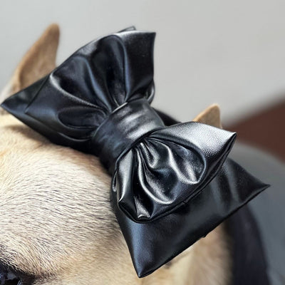 Leader of the Pack Black - Padded Head Bow (Limited Edition)
