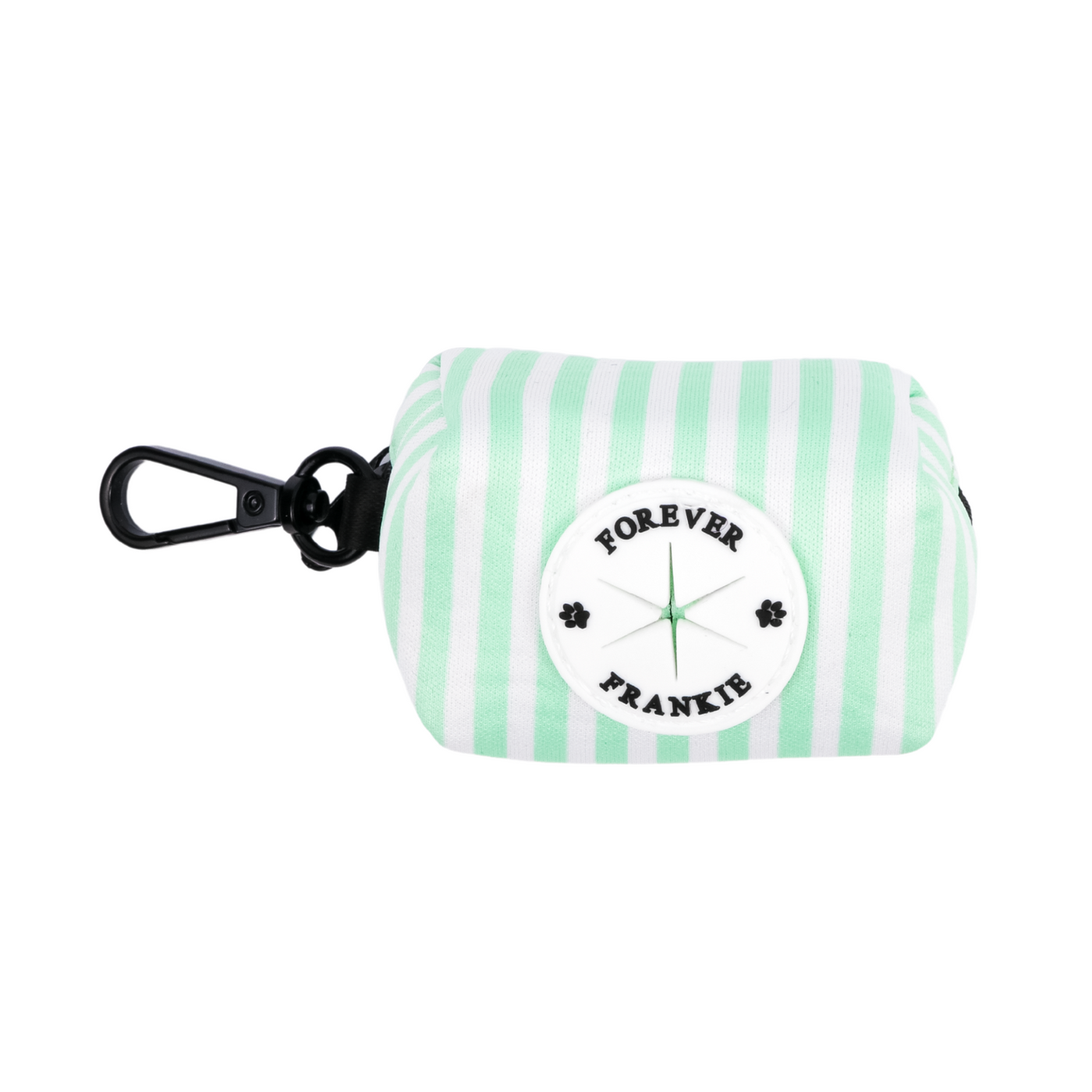 Mint Candy Stripe - Poop Bag Holder