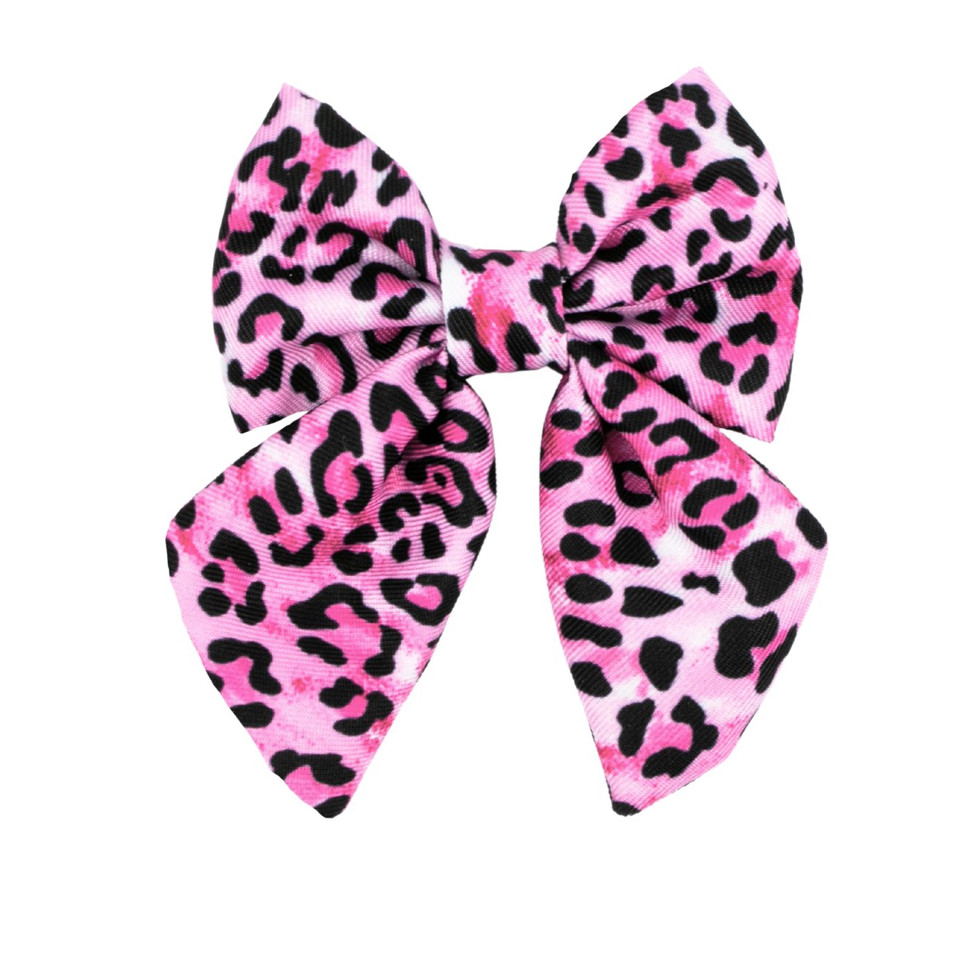 Pink Leopard - Sailor Bow Tie