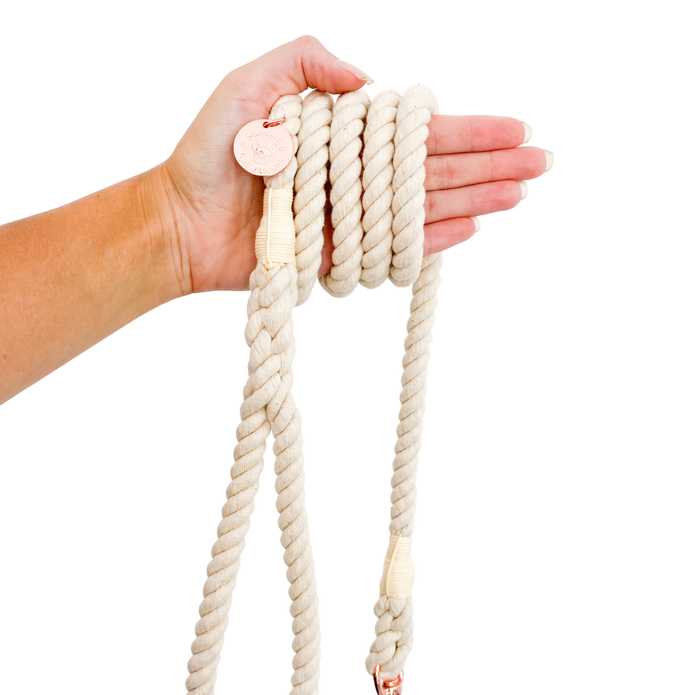Whipped Cream - Rope Dog Lead