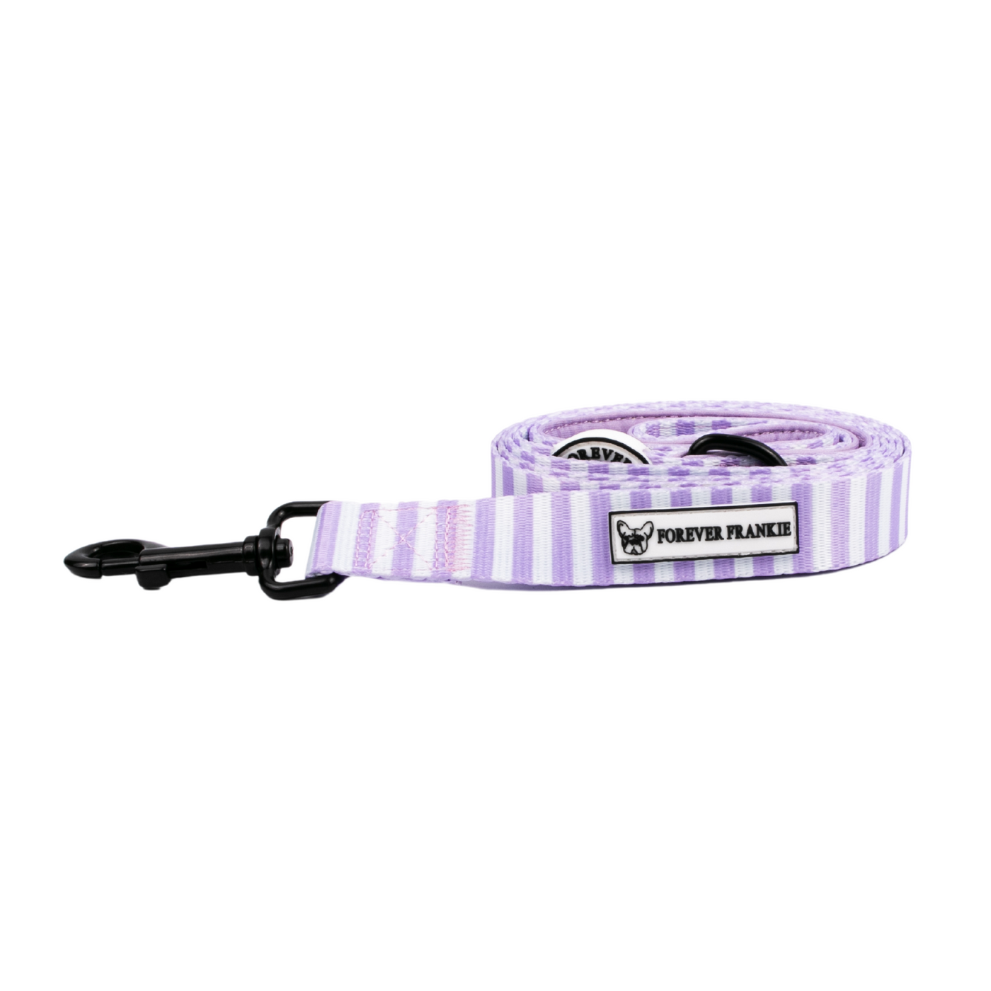 Purple Candy Stripe - Dog Lead