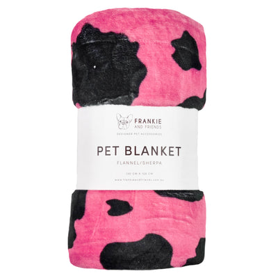 Strawberry Milk - Extra Soft Pet Blanket  - End Of Line