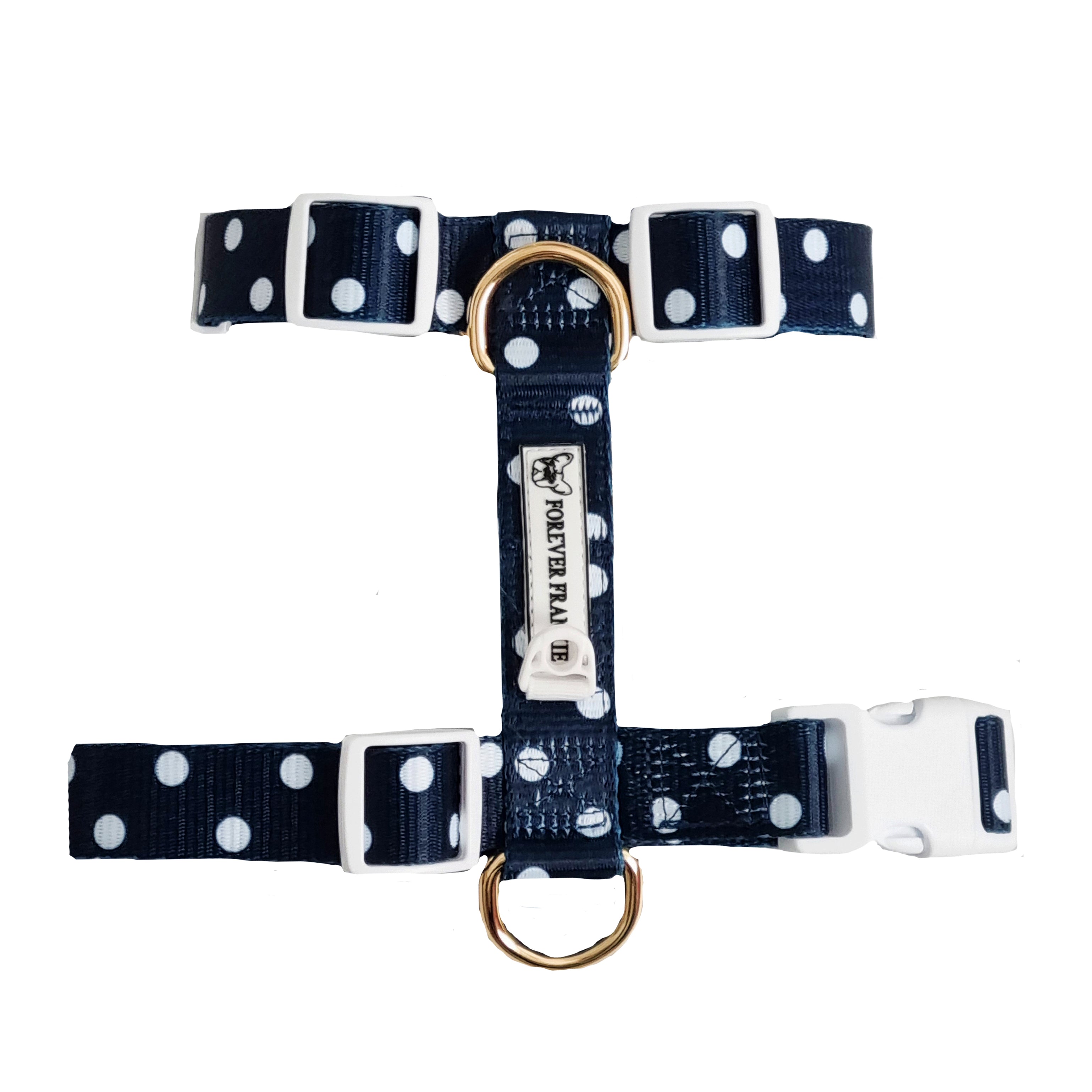 Classic Blue Spot - Luxe Strap Harness