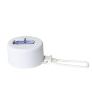 White Portable Bottles Sippy Straw Lid (only)