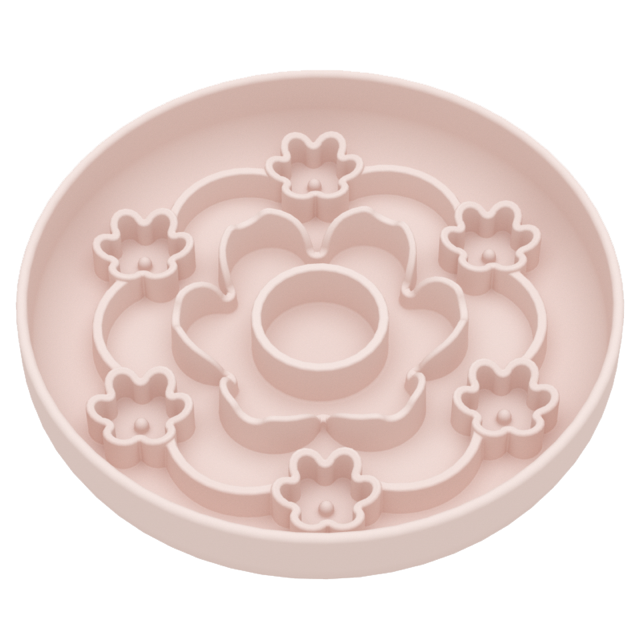 Luxe Dusky Daisy Chain - Slow Feed Bowl