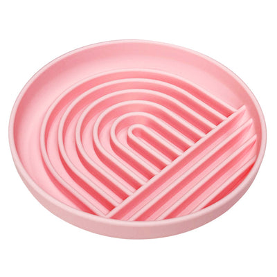 Pink Slow Feed Rainbow Bowl