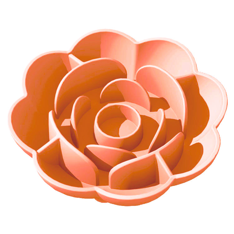 Peach Fuzz Slow Feed Flower Bowl