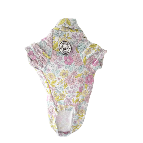 Autumn Flowers Dog Skivvie