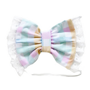 Pink Gingham - Head Bow (Limited Edition)