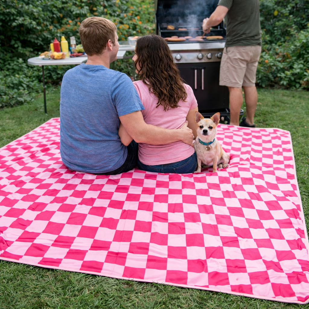 Pink Lemonade - Large Beach or Picnic Mat!