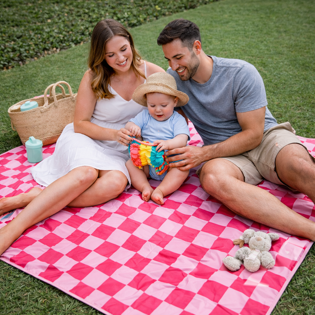 Pink Lemonade - Large Beach or Picnic Mat!
