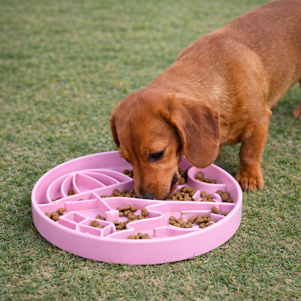 Luxe Pink Sands Beach - Slow Feed Bowl