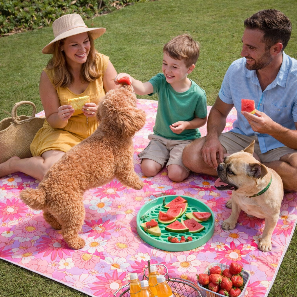 Wildflower - Large Beach or Picnic Mat!