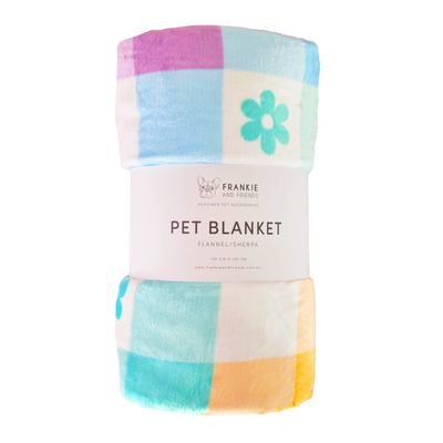 Gingham Wonderland - Extra Soft Pet Blanket