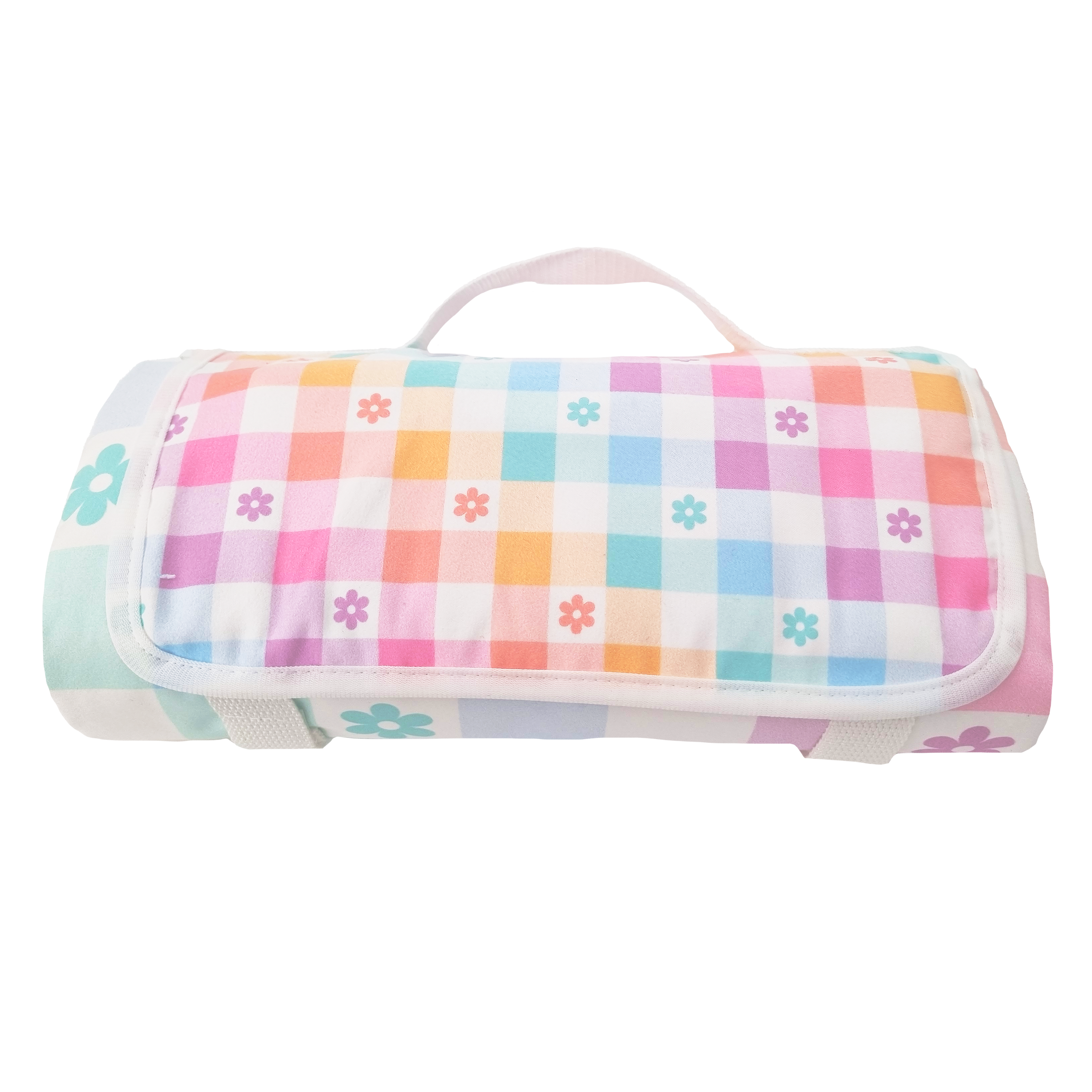 Gingham Wonderland -Large Beach or Picnic Mat!