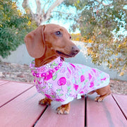 Luxe-Cherry Daisy Charm Dog Skivvy