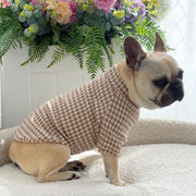 Brown Houndstooth - Dog Skivvy (Limited Edition)