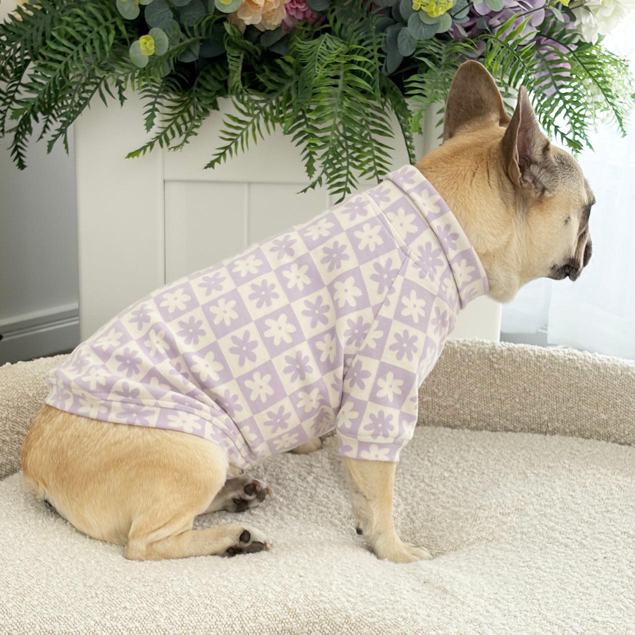 Lavender Floral - Dog Skivvy (Limited Edition)