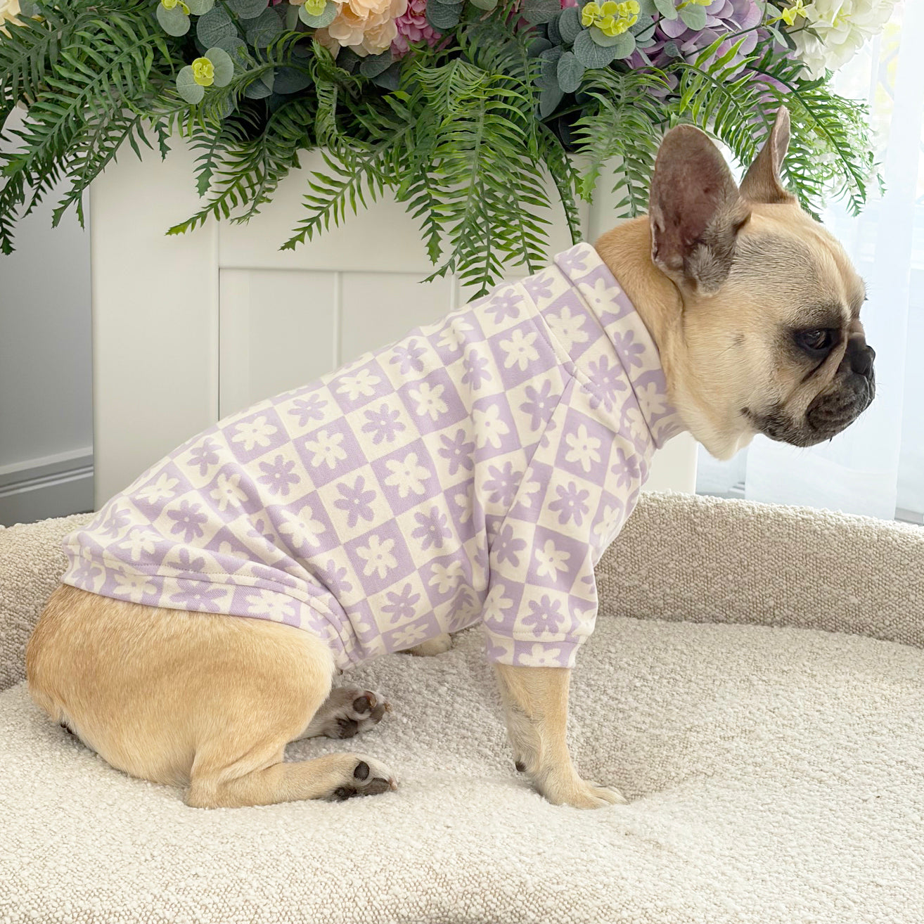 Lavender Floral - Dog Skivvy (Limited Edition)