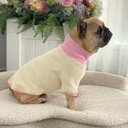 Cream Cord and Pink - Dog Skivvy