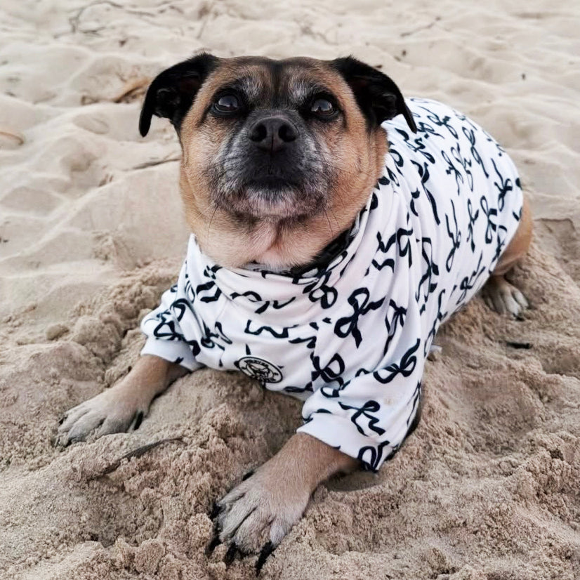 Midnight Bows Skivvy - Dog Skivvy