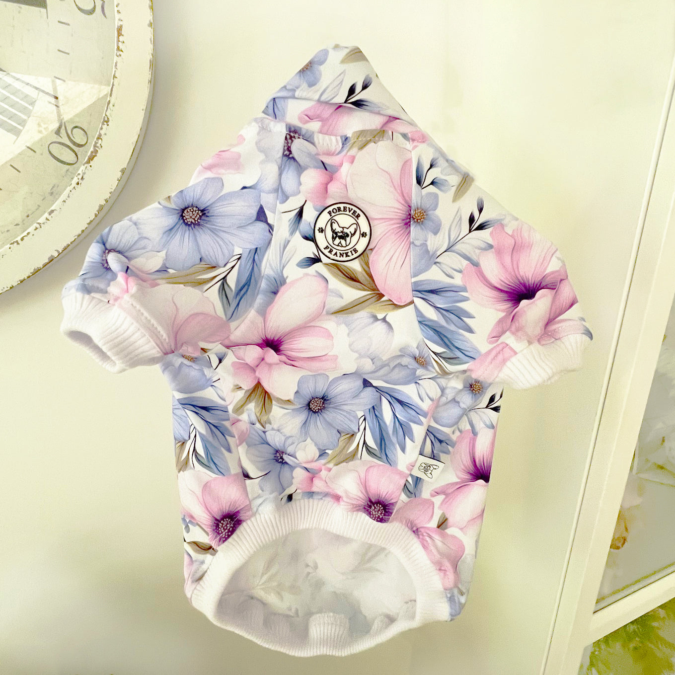 Luxe-Purple Floral Skivvy