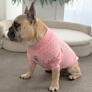 Pink with Pink Mini Hearts - Dog Skivvy
