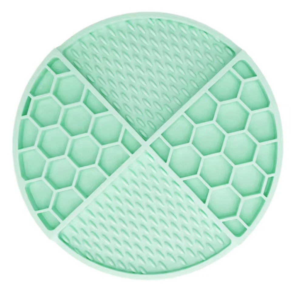 Dusty Mint Dry and Wet food Slow Feed Bowl