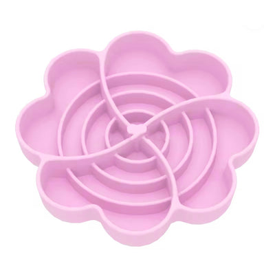 Luxe Fuscia Floral - Slow Feed Bowl
