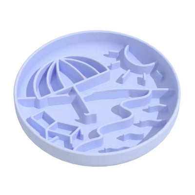 Luxe Coastal Lilac - Slow Feed Bowl