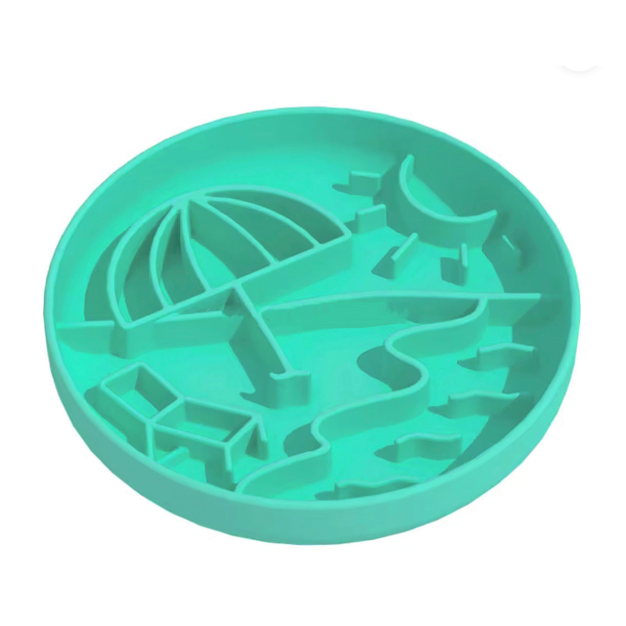 Luxe Seafoam Beach - Slow Feed Bowl