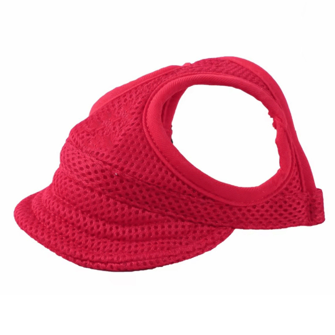 Mesh Dog Cap - Red