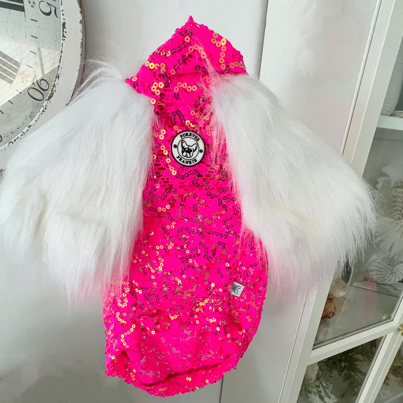 Sequinned Candy Floss - Dog Skivvie -End of line!
