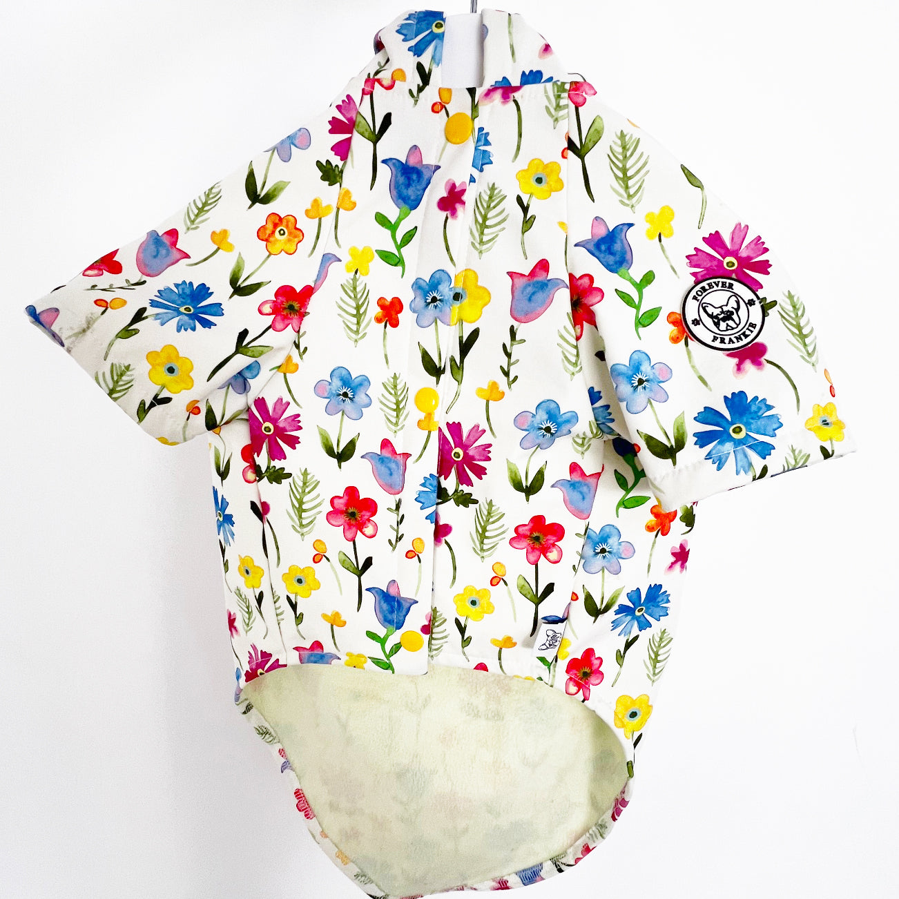 Floral Tribute - Dog Rain Jacket -End of line!
