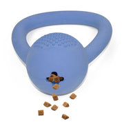 Tug and Treat Trainer - Silicone ball with kettlebell handle