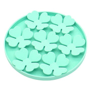 Mint Flower - Silicone Round Snuffle Mat