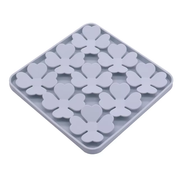 Misty Blue Flower - Silicone Square Snuffle Mat