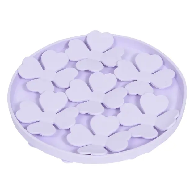 Lavender Flower - Silicone Round Snuffle Mat