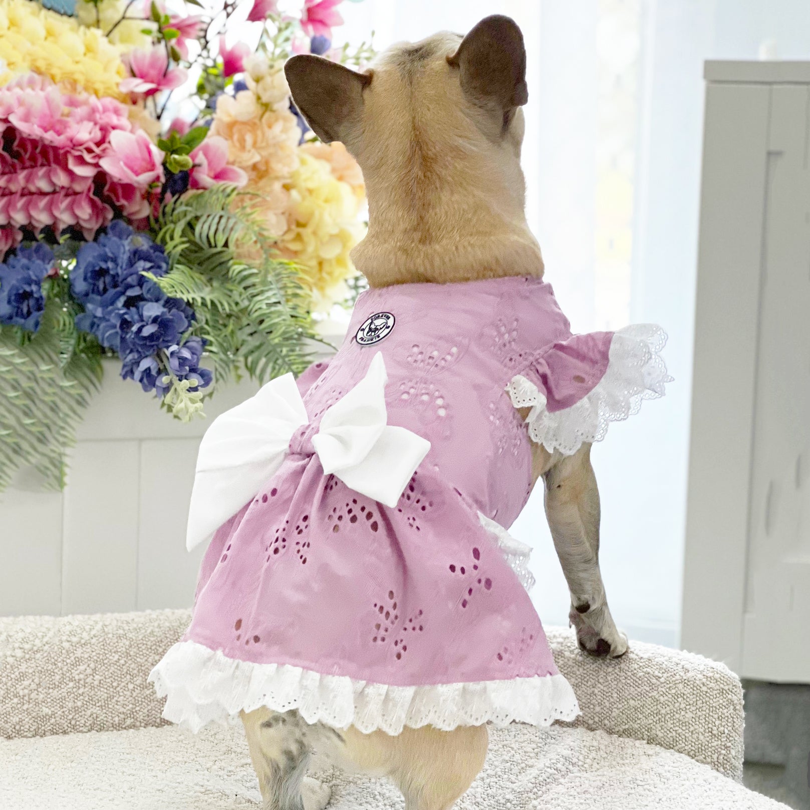 Lilac Flutter - Dog Dress  (Limited Edition)