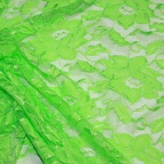 Electric Lime Green Lace - Luxe Dog Skivvy (Pre-order)