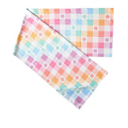 Luxe Gingham Wonderland - Human Beach & Bath Towel