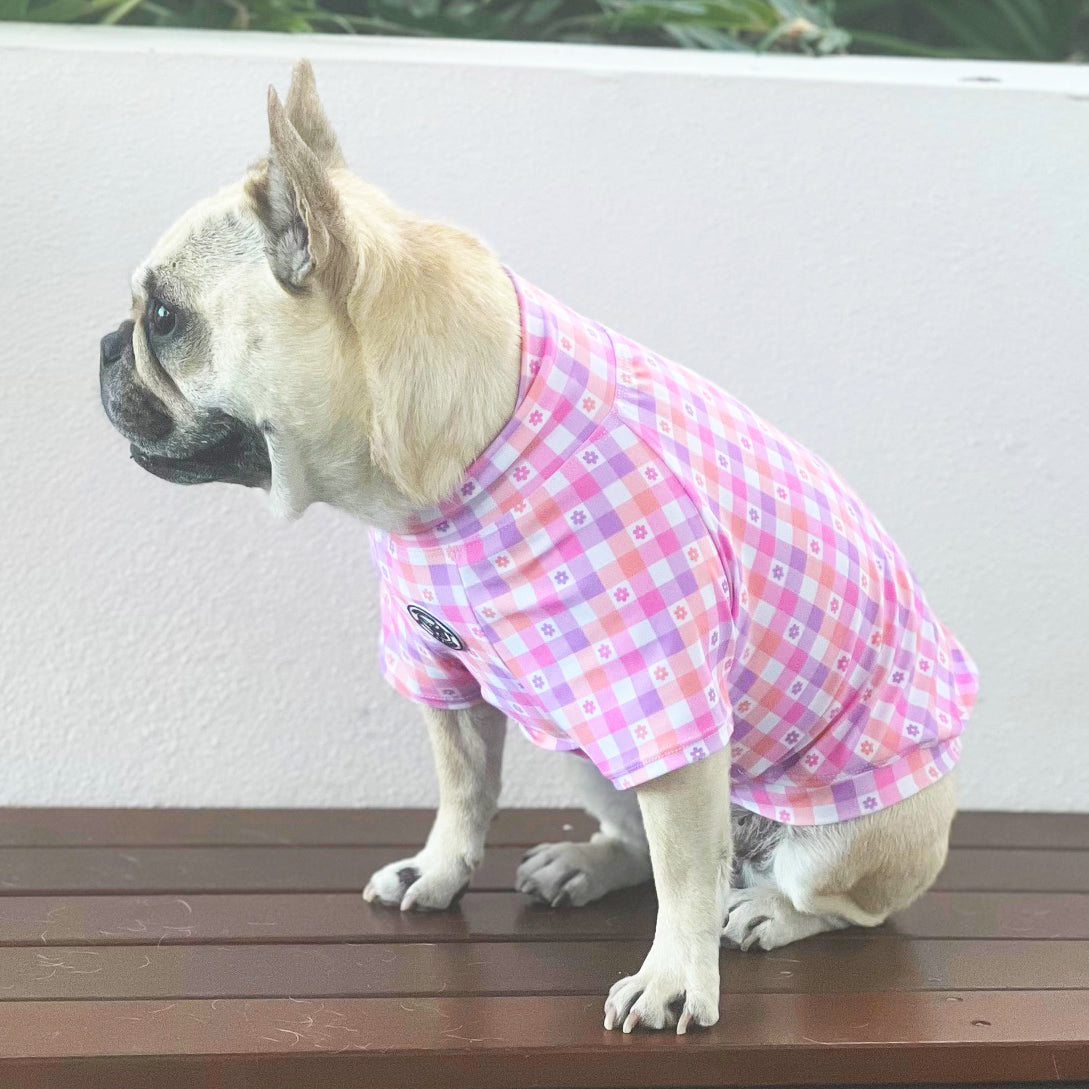 Gingham Explosion- Sun & Sand Rashie UV 50+