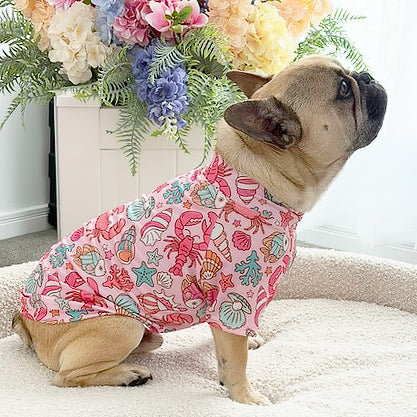 Under the Sea Pink - Sun & Sand Rashie UV 50+