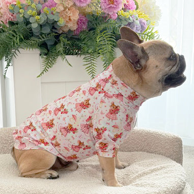 Pink Meadow Mouse - Dog Skivvy (Limited stock)