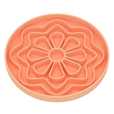 Luxe Peach Flower - Slow Feed Bowl