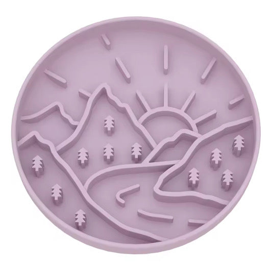 Luxe Mulberry Mountain Light - Slow Feed Bowl