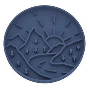 Luxe Indigo Mountain Light - Slow Feed Bowl