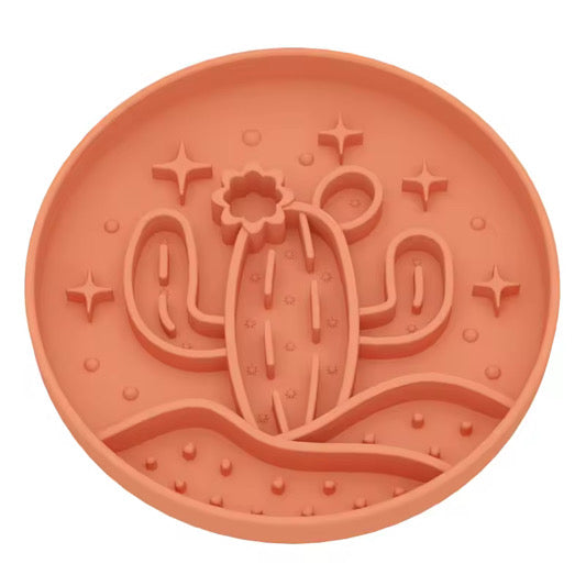 Luxe Terracotta Cactus - Slow Feed Bowl