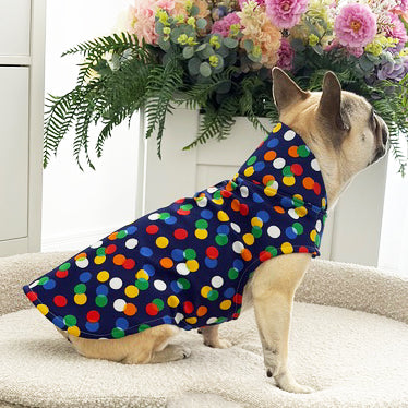 Confetti Storm - Dog Rain Jacket
