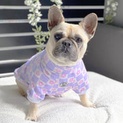 Luxe-Purple Checkered Dreams Dog Skivvy
